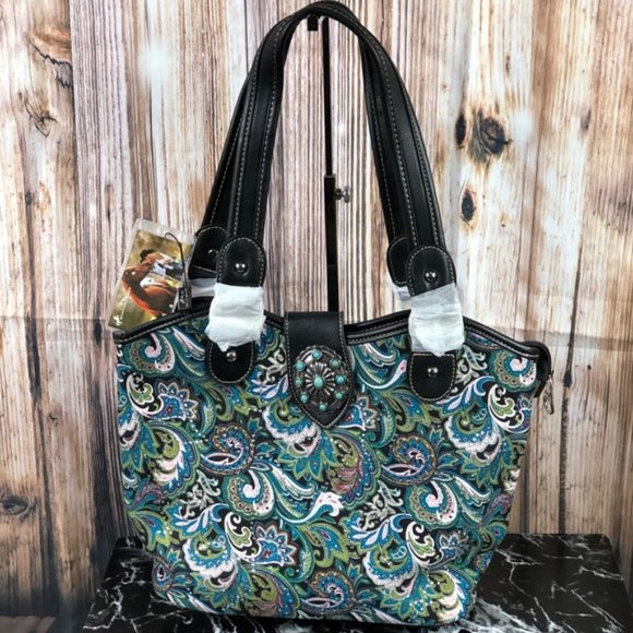 Montana West Handbags - Montana West Concho Collection Handbag